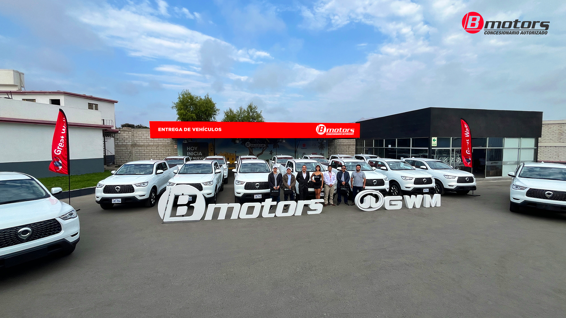 ENTREGAMOS 18 PICK UPS GWM POER A IMPORTANTE EMPRESA DEL NORTE DEL PERÚ